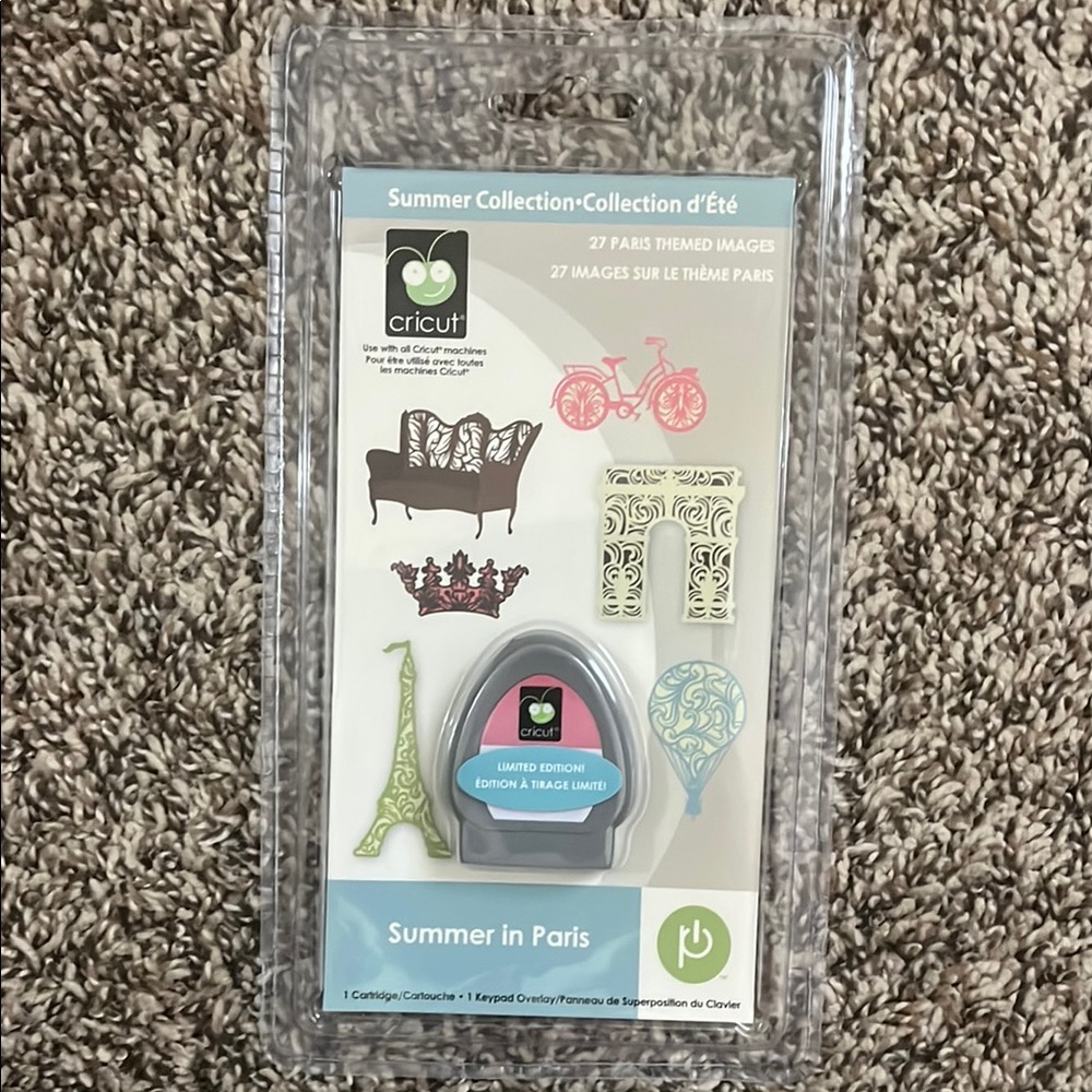 Cricut Summer in Paris Cartridge